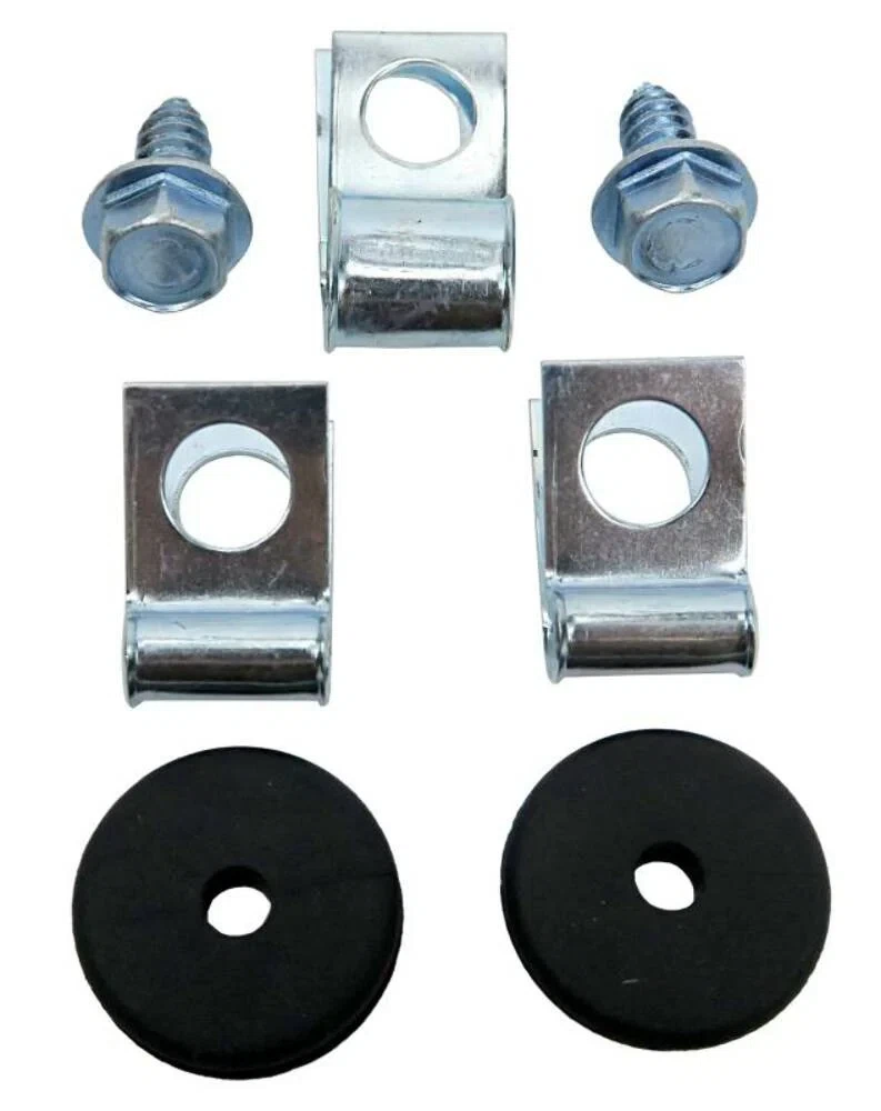 Fits 1964 - 1966 Ford Mustang Front Brake Line Clip Set MBC001